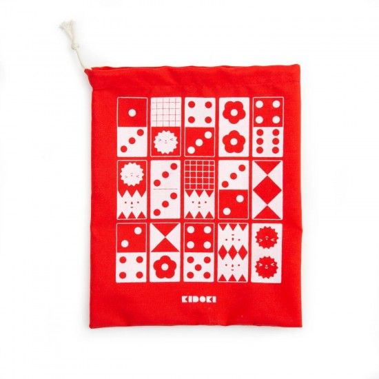 Kidoki Topple Twist Dominoes Kikkerland Kidoki Topple Twist Dominoes Kikkerland