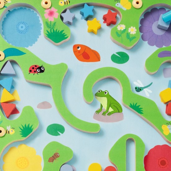 Djeco Μαγνητικός Λαβύρινθος Χρωμάτων και Σχημάτων 