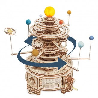 ROKR Mechanical Orrery ST001 3D Ξύλινο Puzzle
