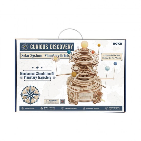 ROKR Mechanical Orrery ST001 3D Ξύλινο Puzzle