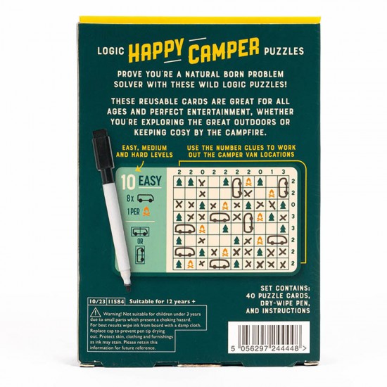 Επιτραπέζιο Παιχνίδι Happy Camper 12+ Ετών (EN) Professor Puzzle