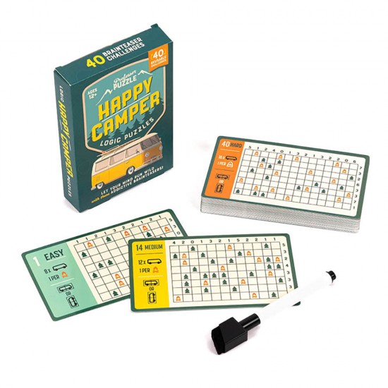 Επιτραπέζιο Παιχνίδι Happy Camper 12+ Ετών (EN) Professor Puzzle