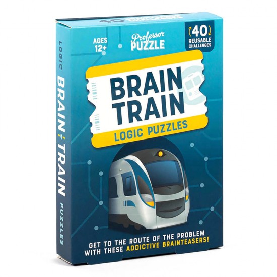 Επιτραπέζιο Παιχνίδι Brain Train Logic Puzzles 12+ Ετών BT-26
