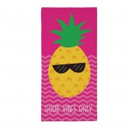 Pineapple Παιδική Πετσέτα Θαλάσσης Μπεζ 180x85εκ. BTOW02 Puckator