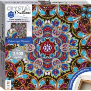 Crystal Creations Canvas: Kaleidoscopic Mandala 2500crystals 310x310x35mm