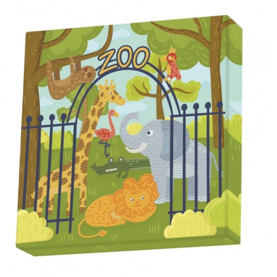 DBX.025 Dotz Box Dotz at the Zoo 28cm X 28cm 2284dotz