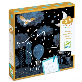 Djeco Ανακαλύπτω τρυπώντας την εικόνα 