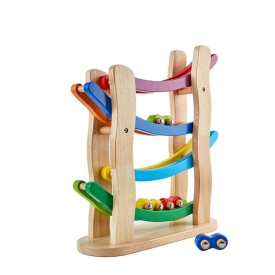 Pin Toys Ξύλινο Τόμπογκαν - Κατρακύλα  Pin Toys Ξύλινο Τόμπογκαν - Κατρακύλα
