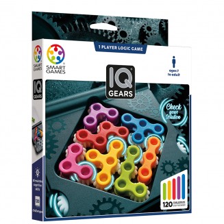 Smartgames Επιτραπέζιο IQ Gears 120 Challenges