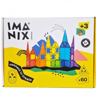 Imanix Μαγνητικό Παιχνίδι Κατασκευών 60 τμχ.