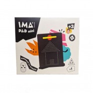 Imanix Μαγνητικό Παιχνίδι Δημιουργίας Μαύρο Imapad 21x17εκ.