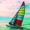 Diamond Art 50465 Sailboat 27cmX27cm