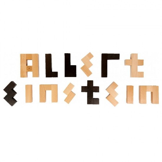 Ξύλινο Παιδικό Puzzle Letter Block Professor Puzzle