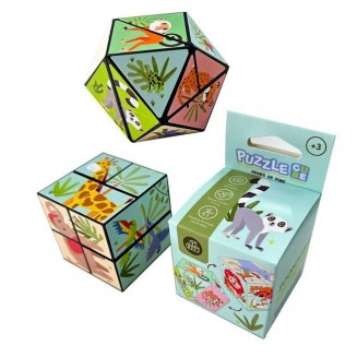 Zooniverse Puzzle Κύβος Toy Display Puckator TY935
