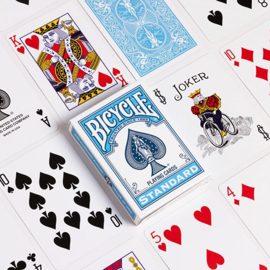 Bicycle Τράπουλα Color Series Breeze Light Blue Standard Deck