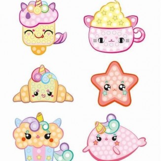 Nice Group Αυτοκόλλητα Δημιουργίες με Πετράδια