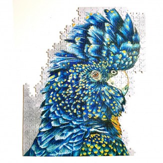 Crystal Creations 500-Piece Jigsaw: Blue Cockatoo