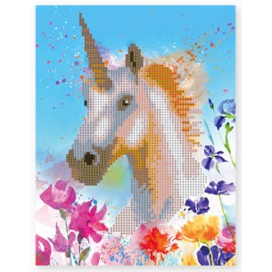 Crystal Creations: Unicorn 3000 crystals Hinkler 230 x 290 x 28mm