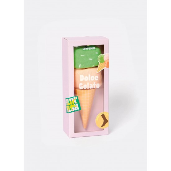 Κάλτσες Dolce Gelato Pink Green