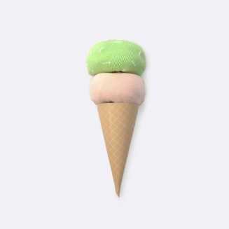 Κάλτσες Dolce Gelato Pink Green