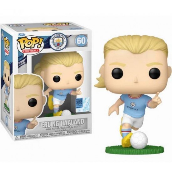 Funko Pop! Football: Manchester City - Erling Haaland #60 Vinyl Figure