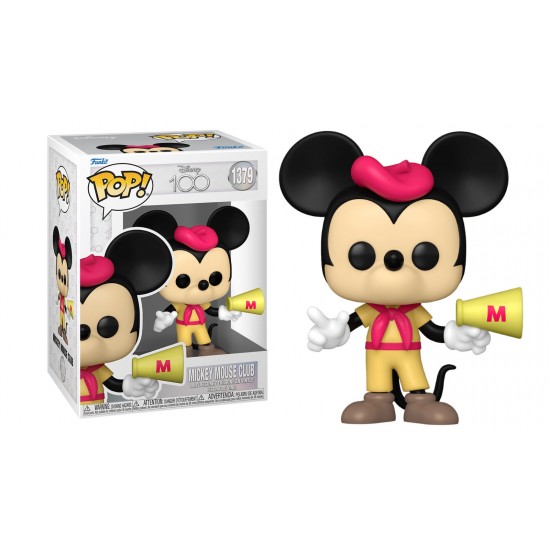 Funko Pop! Disney 100th: Mickey Mouse Club - Mickey #1379 Vinyl Figure