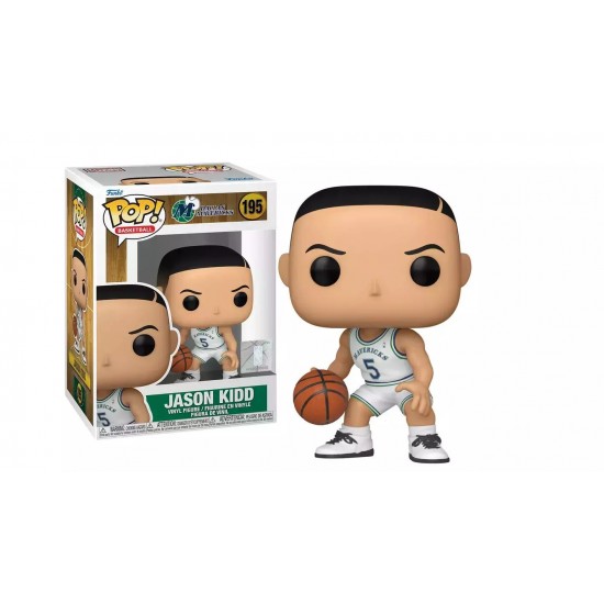 Funko Pop! Basketball: Dallas Mavericks - Jason Kidd #195 Vinyl Figure
