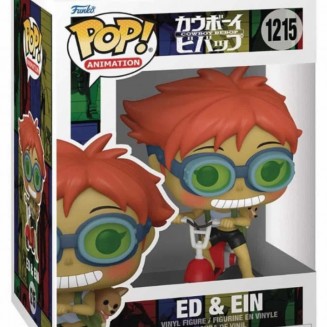 Funko Pop! Animation: Cowboy Bebop S3 - Ed & Ein (on Scooter) #1215 Vinyl Figure
