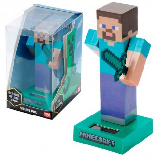 Ηλιακή φιγούρα Pal Minecraft Steve Puckator FF139