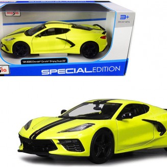 Maisto Chevrolet Corvette Stingray Coupe 2020 Κίτρινη 1:24 531527