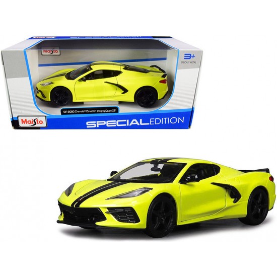 Maisto Chevrolet Corvette Stingray Coupe 2020 Κίτρινη 1:24 531527