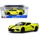 Maisto Chevrolet Corvette Stingray Coupe 2020 Κίτρινη 1:24 531527