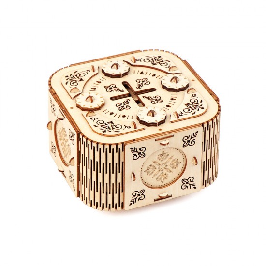Mathv Παιχνίδι Κατασκευών Ξύλινo 3D Treasure Secter Box