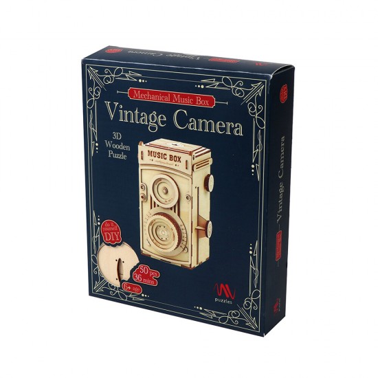 Vintage Camera Μουσικό Κουτί