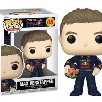 Funko Pop! Racing: Oracle Red Bull Racing - Max Verstappen with Helmet #08 Vinyl Figure