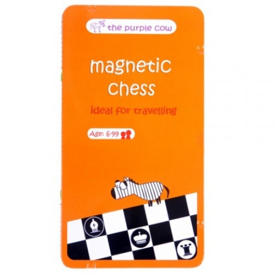 Purple Cow μαγνητικό παιχνίδι Σκάκι Σκάκι-Τάβλι