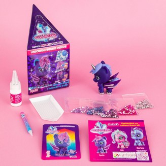 Παιδική Χειροτεχνία για Παιδιά Crystalverse KiKi, Starlana and Apollo mini