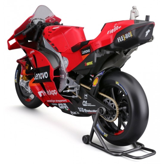 Maisto Ducati Φιγούρα Μοντελισμού Κόκκινη σε Κλίμακα 1:6