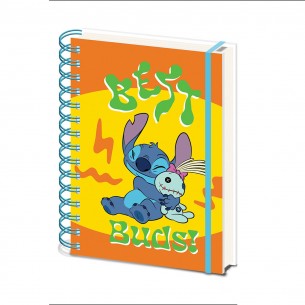 Lilo & Stitch (Best Buds) A5 Wiro Σημειωματάριο