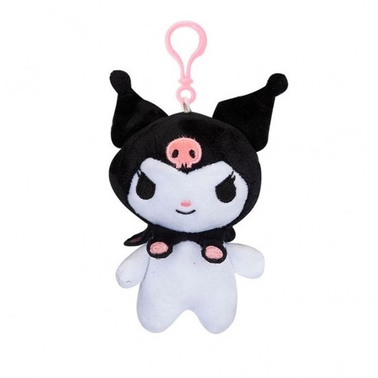 Μπρελόκ Λούτρινο Kuromi 12εκ Hello Kitty Pms PM464158