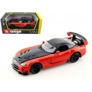BBURAGO 1:24 Dodge Viper SRT10 ACR Αυτοκίνητο κόκκινο