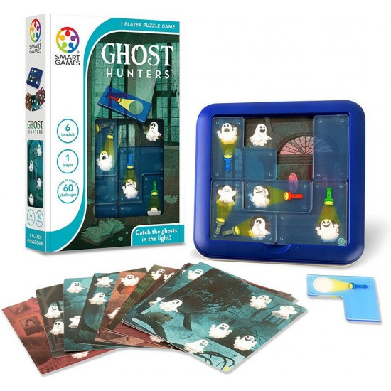 Ghost Hunters - Κυνηγοί Φαντασμάτων Επιτραπέζιο Smart Games 60 προκλήσεις