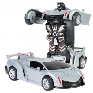 Τηλεκατευθυνόμενο Αυτοκίνητο Transformer 1:18 σε γκρι χρώμα C02G0170282