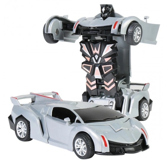 Τηλεκατευθυνόμενο Αυτοκίνητο Transformer 1:18 σε γκρι χρώμα C02G0170282 