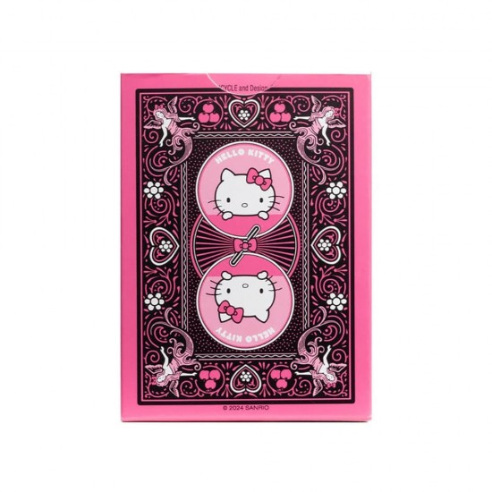Τράπουλα Bicycle - Hello Kitty Black & Pink