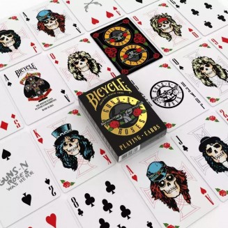 Bicycle Official Τράπουλα Made Usa 10048092 Guns & Roses