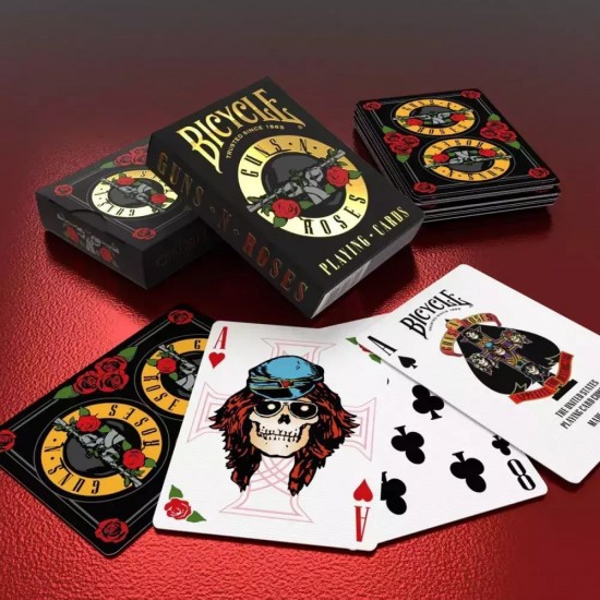 Bicycle Official Τράπουλα Made Usa 10048092 Guns & Roses