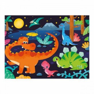 Παιδικό Puzzle Glow In Dark Night Missing Roar