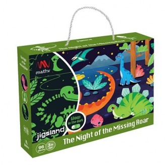 Παιδικό Puzzle Glow In Dark Night Missing Roar